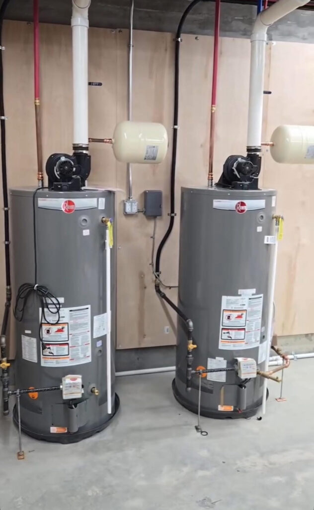 Powervent Water Heater Install